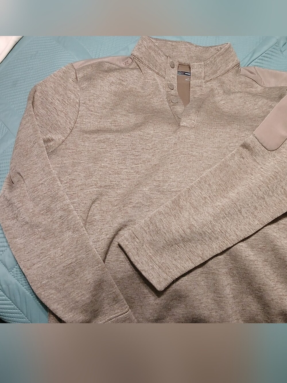 Light Khaki Color Greg Norman Golf Sweater Performance Large Sportswear